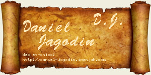 Daniel Jagodin vizit kartica